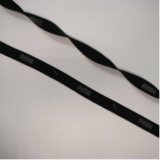Пума 1 см эластичная лента черный
