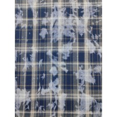 Клетка синий винтаж