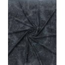 Деворе черный винтаж со стразами