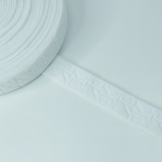 Резинка декоративная СК белый 3,5 см
