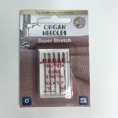 Иглы ORGAN Супер Стрейч №75-90 (5шт/уп)